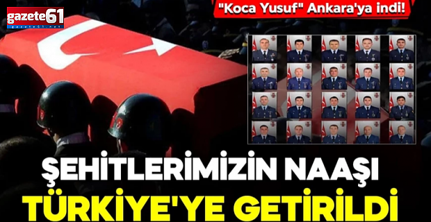 "Koca Yusuf" Ankara'ya indi!