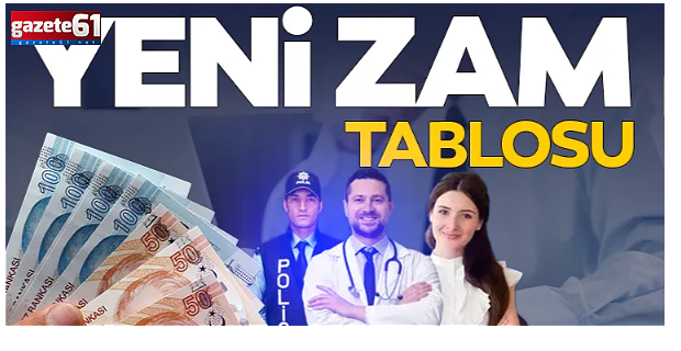 Memur ve memur emeklisi maaşı için zam hesabı değişti! İşte polis, öğretmen, hemşire, doktor için yeni oran