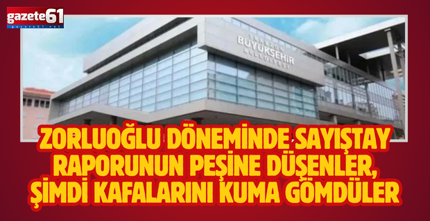 Trabzon'un Sayıştay raporu ortaya çıktı.İddialar ürkütücü...