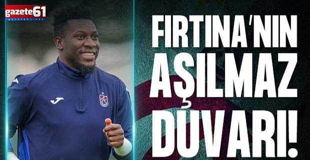 Trabzonspor'da Onana'dan büyük başarı!