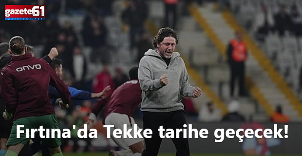 Trabzonspor'da Fatih Tekke tarihe geçecek!