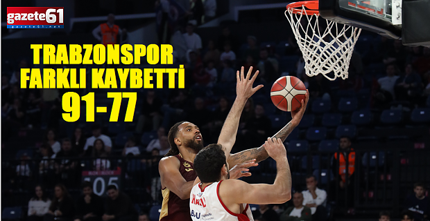 Trabzonspor deplasmanda farklı kaybetti