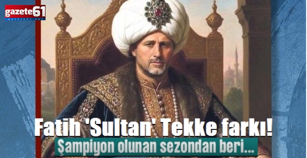 Trabzonspor'da Fatih 'Sultan' Tekke farkı! 2023'ten sonra...