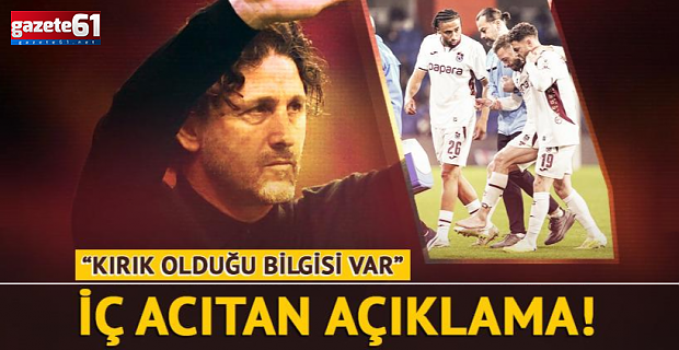 Trabzonspor’da Vişça Şoku: Sezonu Kapattı mı?