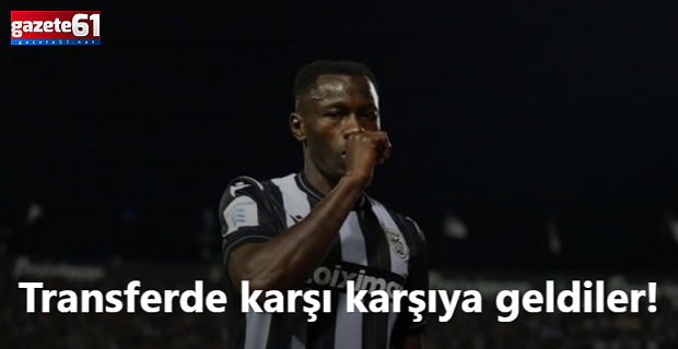 Trabzonspor ve Samsunspor Mady Camara için karşı karşıya geldi