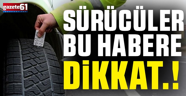 Zorunlu kış lastiği uygulaması 15 Kasım’da başlıyor