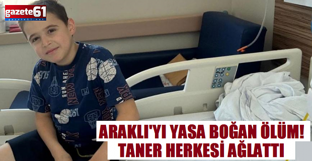 Araklı'yı yasa boğan ölüm... Amansız hastalığa yenik düştü