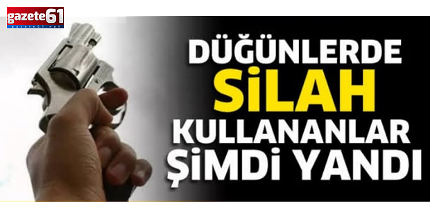 Düğünlerde silah kullananlara 7,5 yıla kadar ceza verilecek