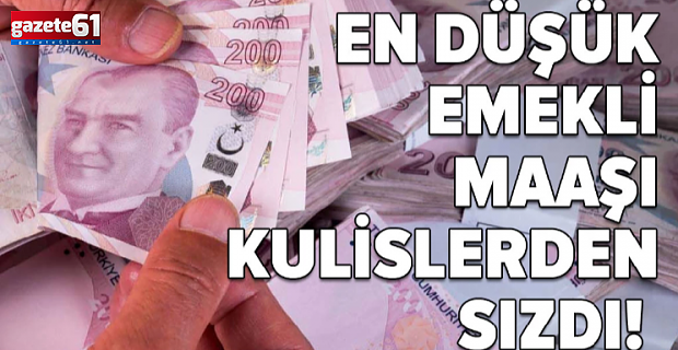 En düşük emekli maaşı kulislerden sızdı! Pazartesi açıklanacak…