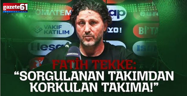  Fatih Tekke'nin motivasyon konuşmasında dikkat çeken ifade! "Korkulan takım..."