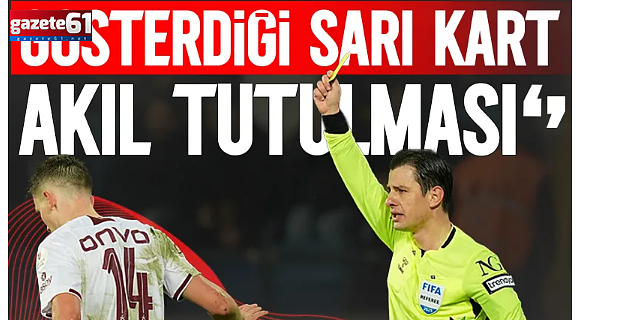 Trabzonspor maçı sonrası Halil Umut Meler eleştirisi! ‘Akıl tutulması’