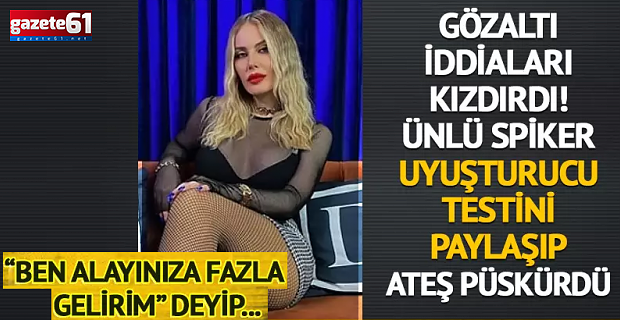 Hande Sarıoğlu uyuşturucu testini paylaşıp ateş püskürdü: "Ben alayınıza fazla gelirim"