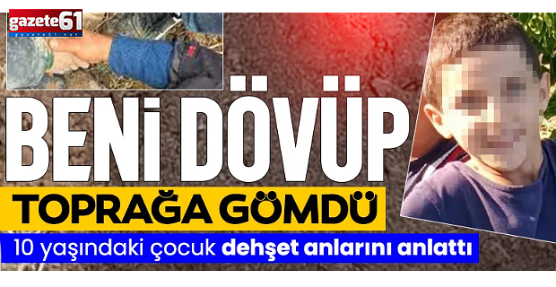 Başı taşla ezilerek yarı halde toprağa gömülmüştü!