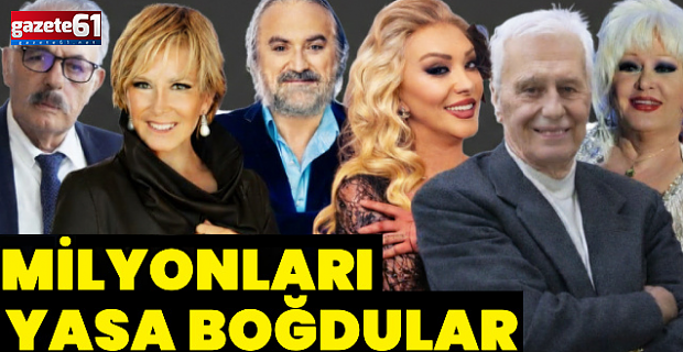 2025'te aramızdan ayrılan ünlüler