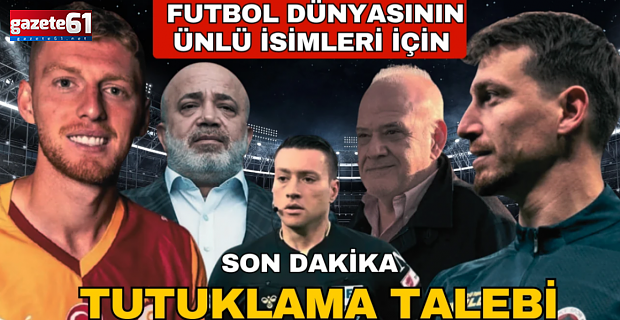 Futbolda bahis soruşturmasında 29 şüpheliye tutuklama talebi