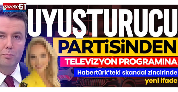 Mehmet Akif Ersoy'un uyuşturucu partisine katılan televizyona çıkıyor