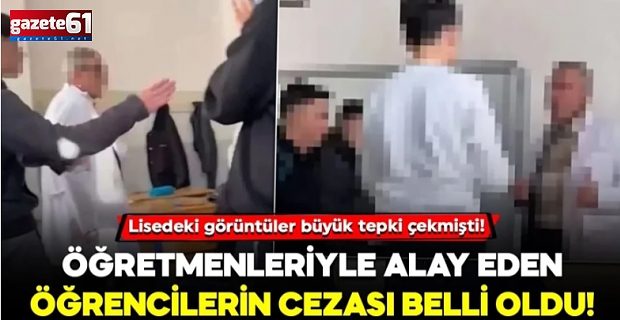 Öğretmenle dalga geçmenin bedeli ağır oldu: 5 öğrenci okuldan atıldı