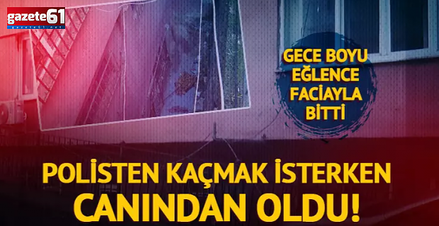 Polisten kaçmak isteyen Özbek kadın ikinci kattan zemine atladı