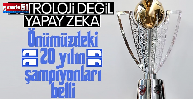 Süper Lig'de önümüzdeki 20 yılın şampiyonu belli oldu!
