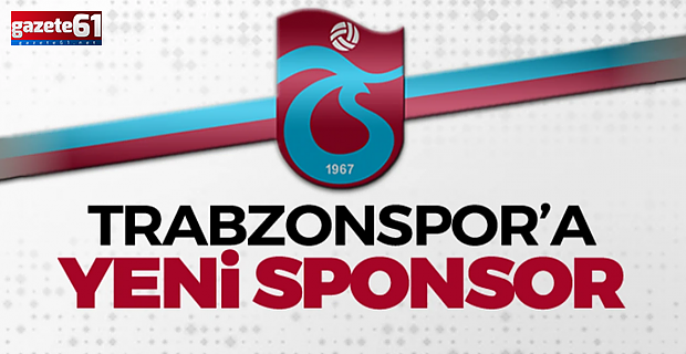 Trabzonspor'a yeni sponsor...