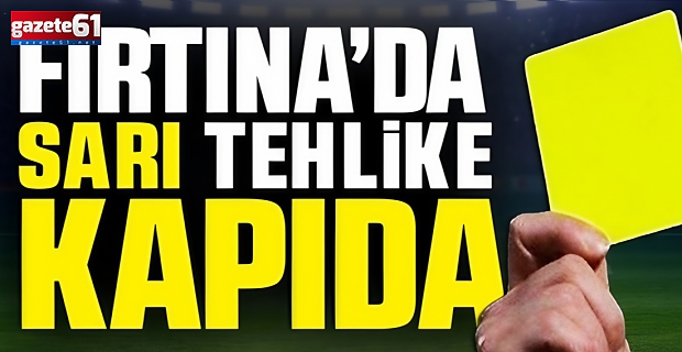 Trabzonspor'da iki oyuncu için alarm verildi!