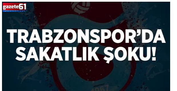 Trabzonspor'da Van Spor FK maçı öncesi sakatlık açıklaması