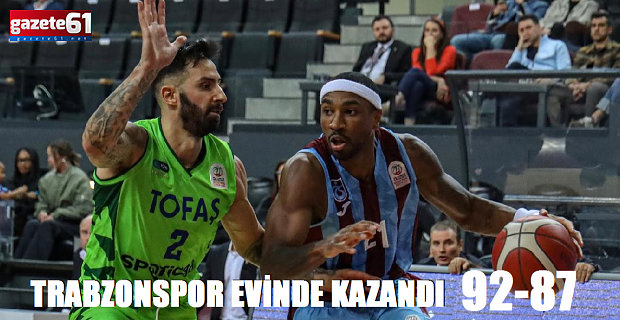 Trabzonspor evinde kazandı!