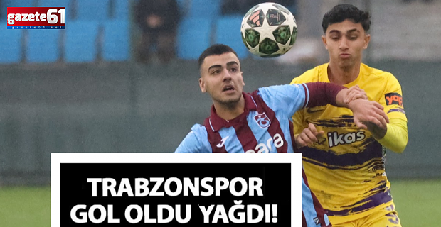 Trabzonspor İstanbul ekibini gole boğdu!