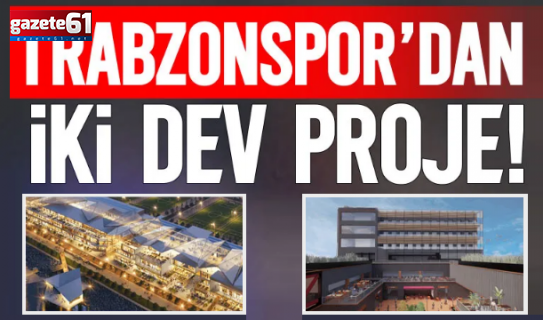 Trabzonspor Kulübü, Kartal ve Akyazı projelerini tanıttı!