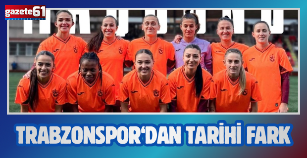 Trabzonspor’dan tarihi fark!