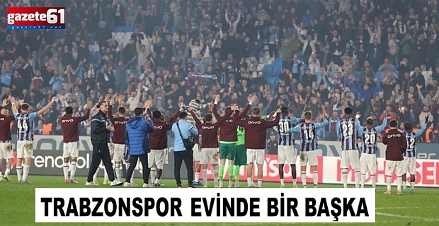 Trabzonspor evinde bambaşka! İşte o flaş istatistik