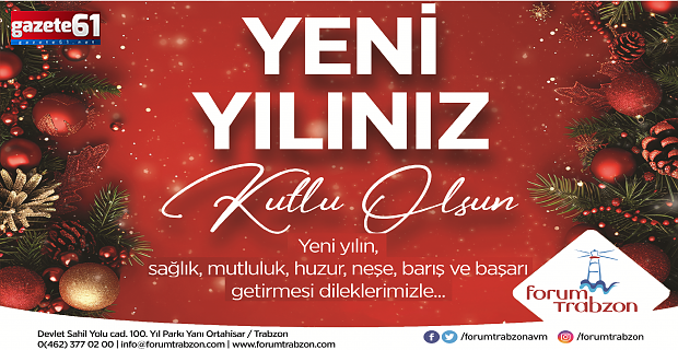 YENİ YILINIZ KUTLU OLSUN