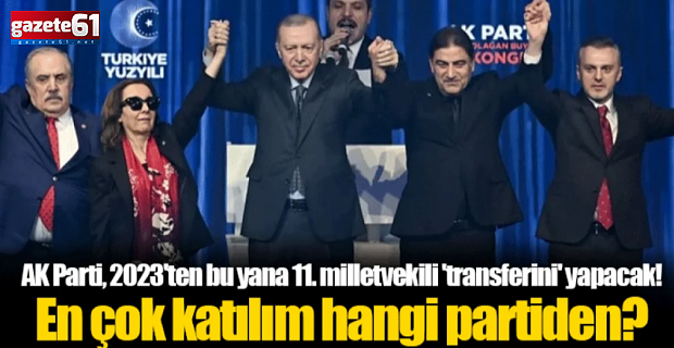 AK Parti 11. milletvekilini transfere hazırlanıyor!