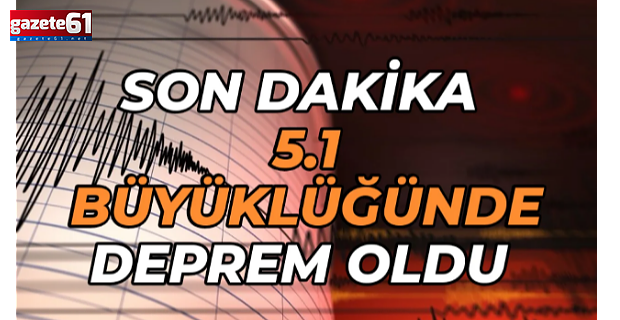 Balıkesir'de 5.1 büyüklüğünde deprem! İstanbul ve çevre illerde de hissedildi