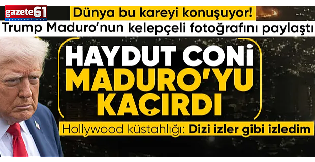 Trump Maduro ve eşini kaçırdıklarını duyurdu