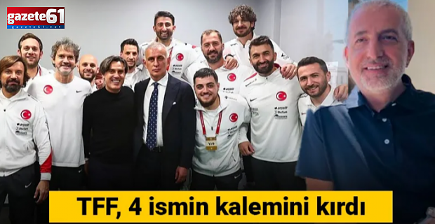 Milli takımda bahis depremi: TFF 4 ismin kalemini kırdı