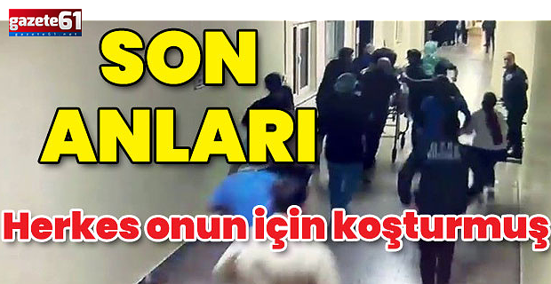 Herkes onun için koştu... Atlas'ın son anı kamerada!