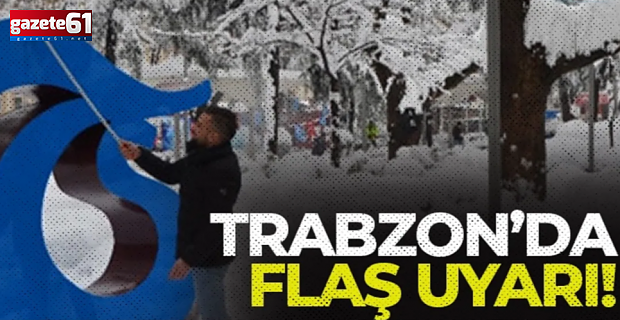 İçişleri Bakanlığı'ndan Trabzon'a uyarı