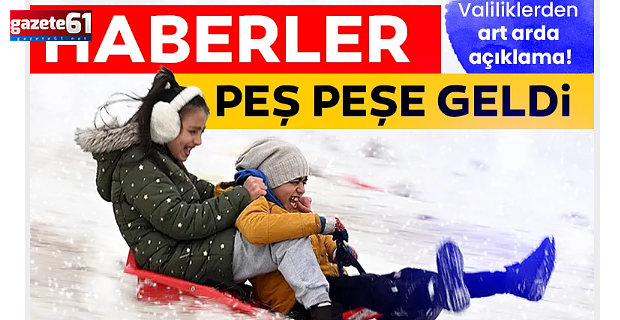 İşte 14 Ocak'ta kar tatili olan iller