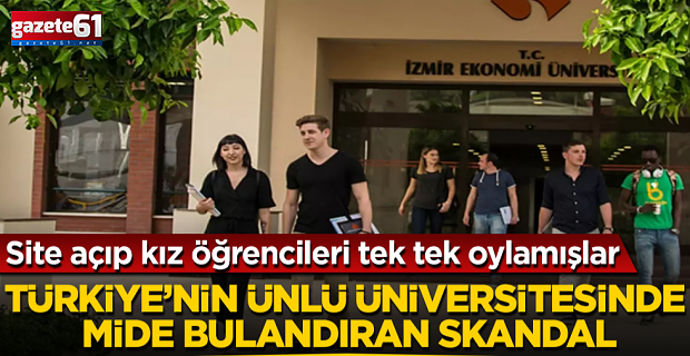 Kız öğrencileri tek tek oylamaya açtılar