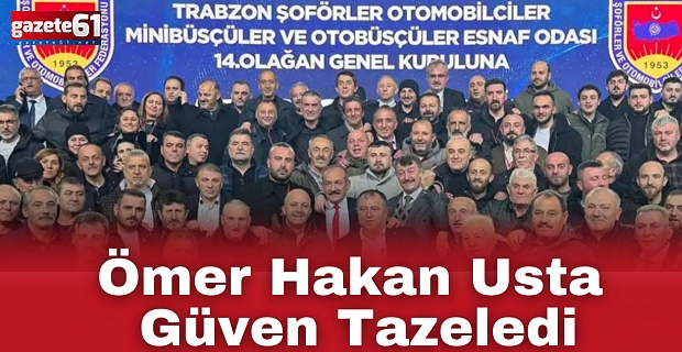 Ömer Hakan Usta Güven Tazeledi