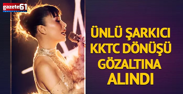 Şarkıcı Alya gözaltına alındı!