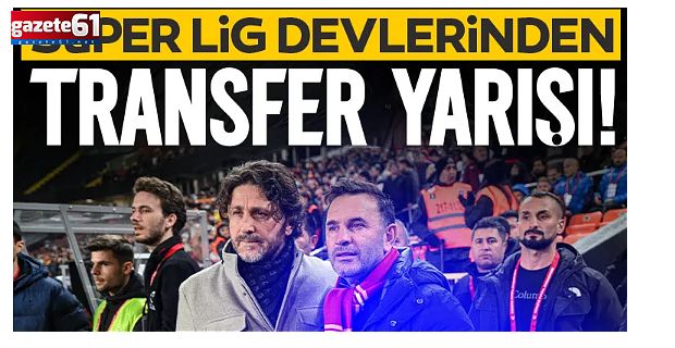 Trabzonspor ile Galatasaray arasında dev rekabet!