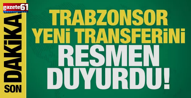 Trabzonspor Mathias Lovik transferini resmen açıkladı!