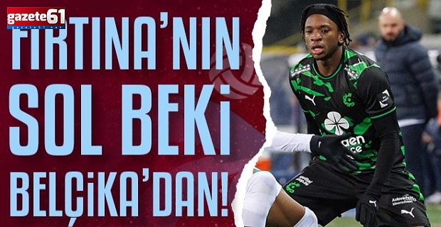 Trabzonspor'un sol beki Belçika'dan: Flavio Nazinho!