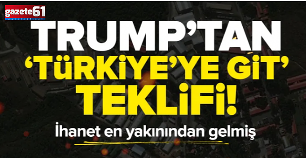 Trump'tan Maduro'ya dikkat çeken Türkiye teklifi