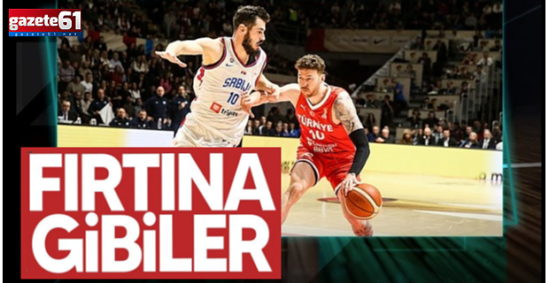 12 Dev Adam deplasmanda Sırbistan'ı yendi!