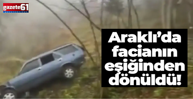 Araklı’da facianın eşiğinden dönüldü: Baba ve 2 çocuğu yaralandı