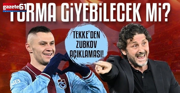 Fatih Tekke'den Zubkov açıklaması! Fenerbahçe maçında oynayabilecek mi?