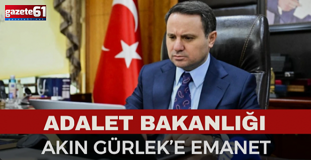 Kabine'de kritik görev değişimi! Akın Gürlek Adalet Bakanlığı'na getirildi